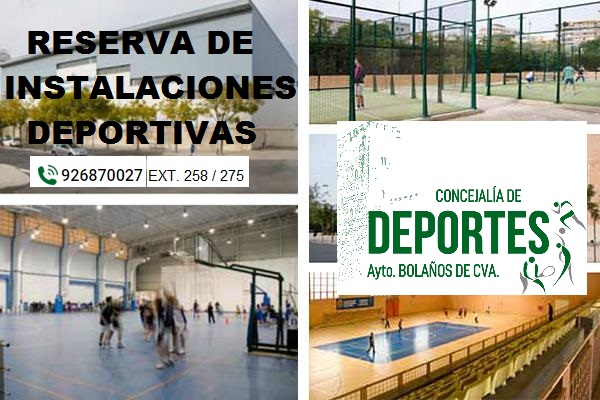 RESERVA INSTALACIONES DEPORTIVAS