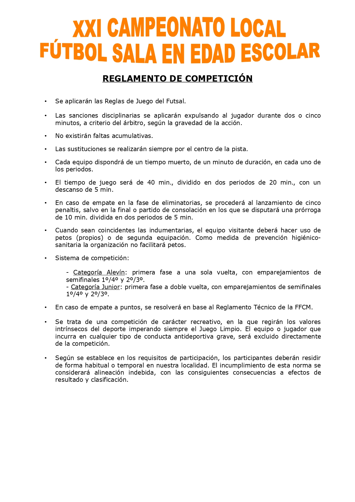 REGLAMENTO