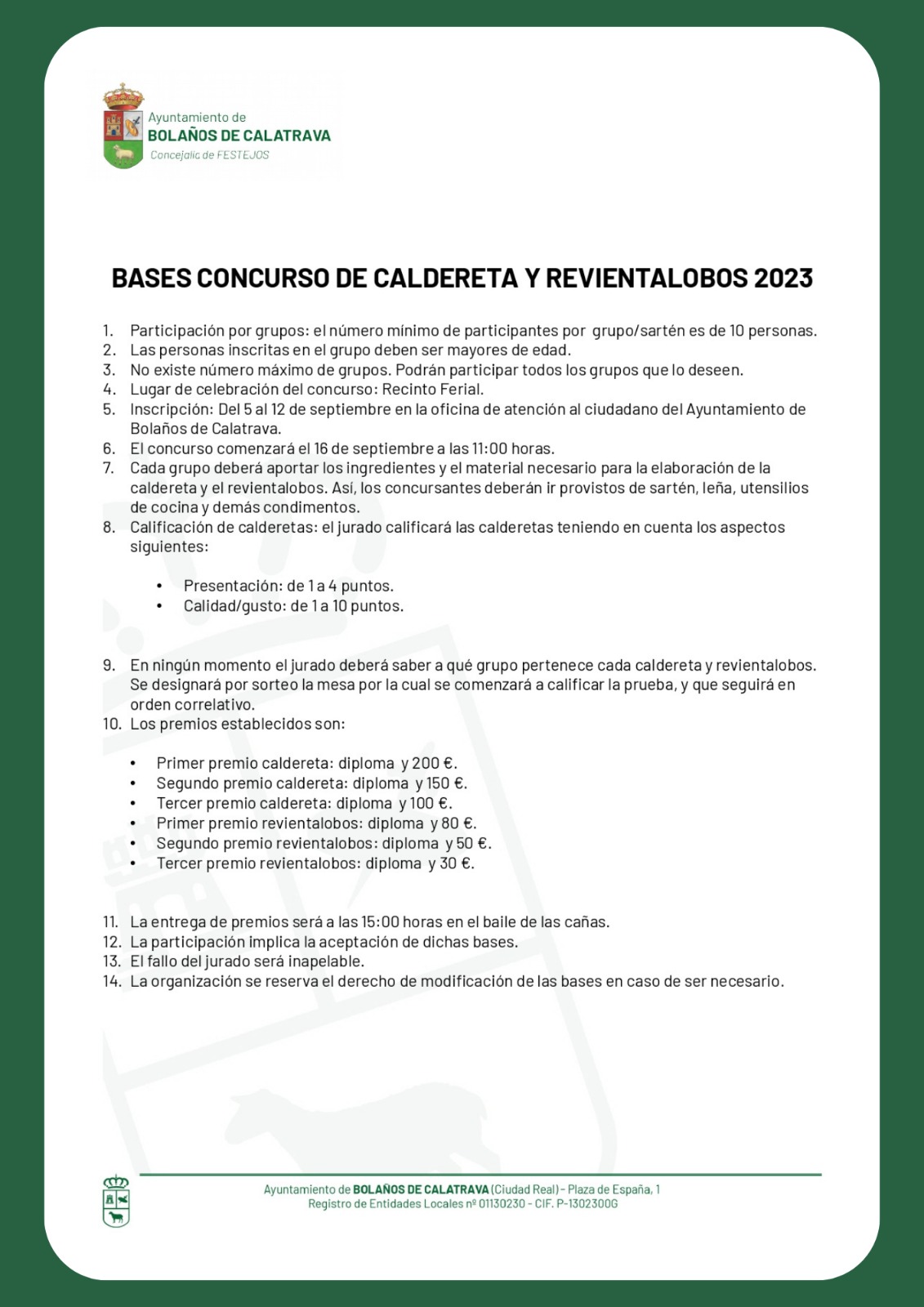 bases concurso caldereta y revientalobos