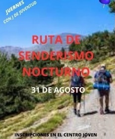 ruta nocturna senderismo