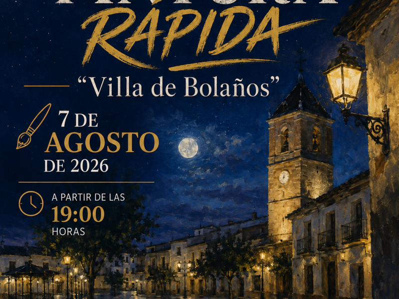 cartel pintura rápida