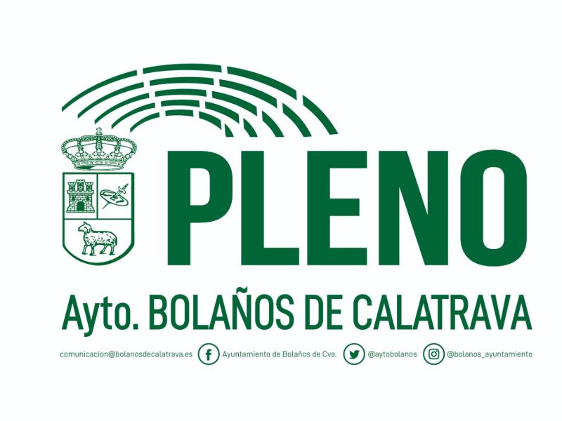 Convocatoria Pleno ordinario a celebrar el día 30 de julio de 2026