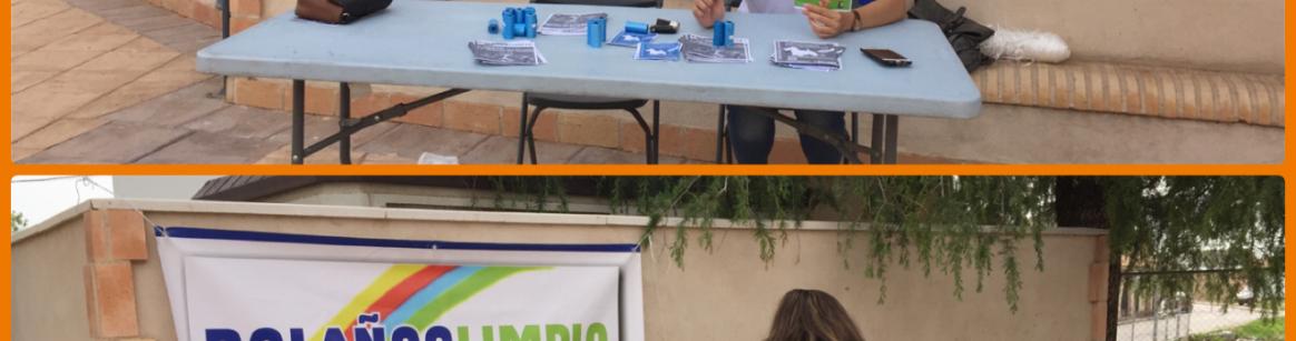 Stand informativo en la via Verde y el paso peatonal 4