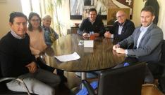 REUNIÓN AYUNTAMIENTO Y AECC
