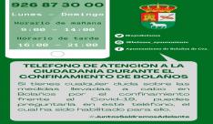 cartel teléfono