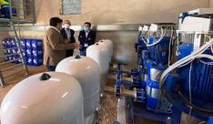VISITA ALCALDE Y CONCEJAL PLANTA DE AGUA
