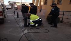 instalación bolardos