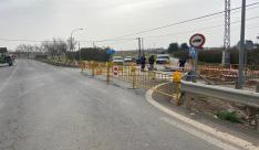 corte en camino de la zanjilla
