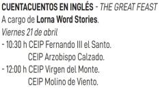 cuentacuentos ingles viernes